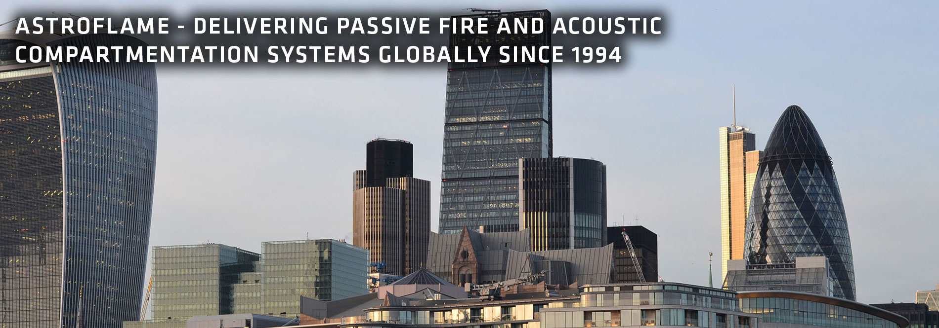 Astroflame Delivering passive fire and acoustic compartmentation systems