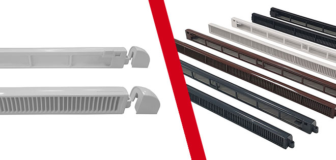 Trade Name: Framevent PVCu, Hi-Flow & Hi-Flow Plus Ventilators