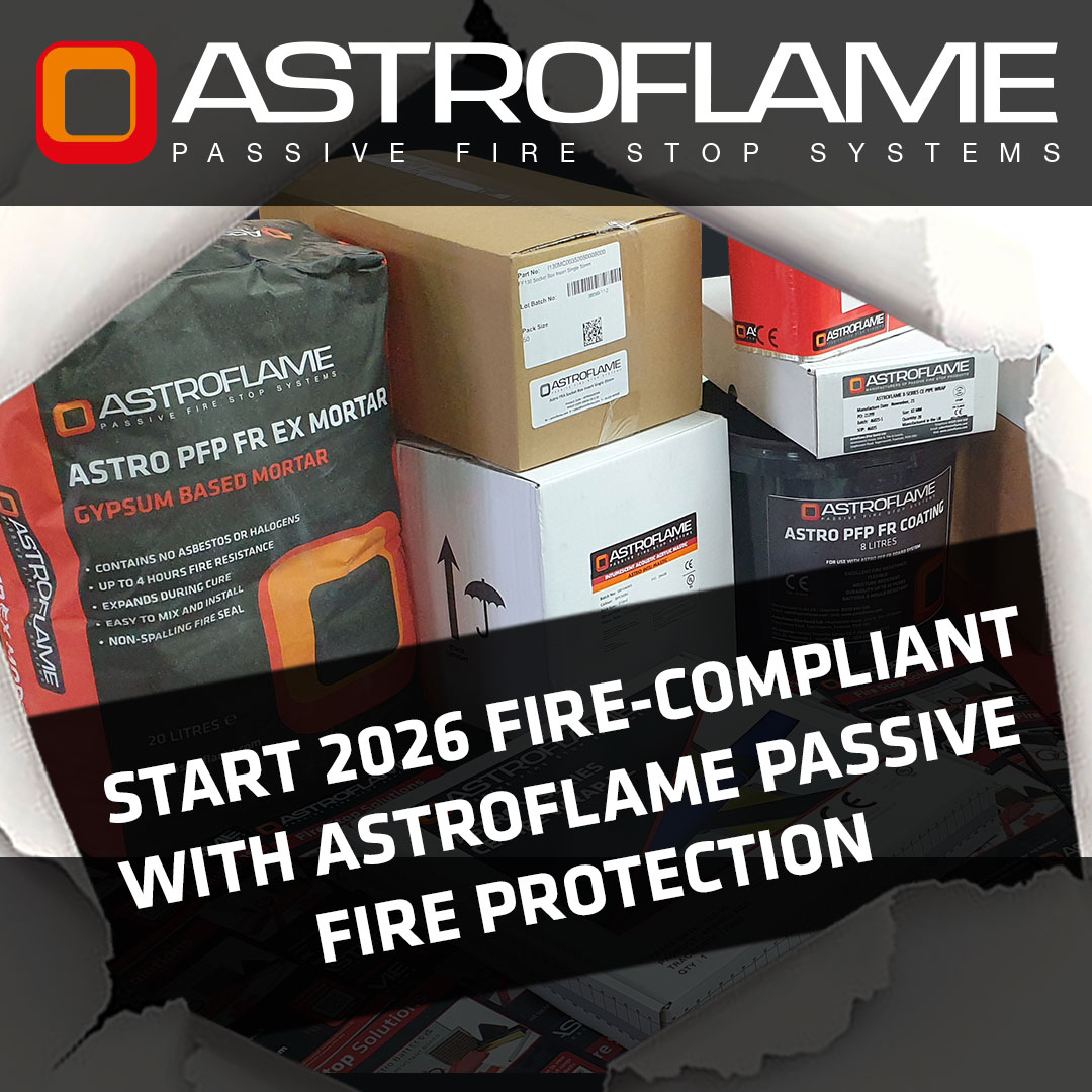 Start 2026 fire‑compliant with Astroflame passive fire protection
