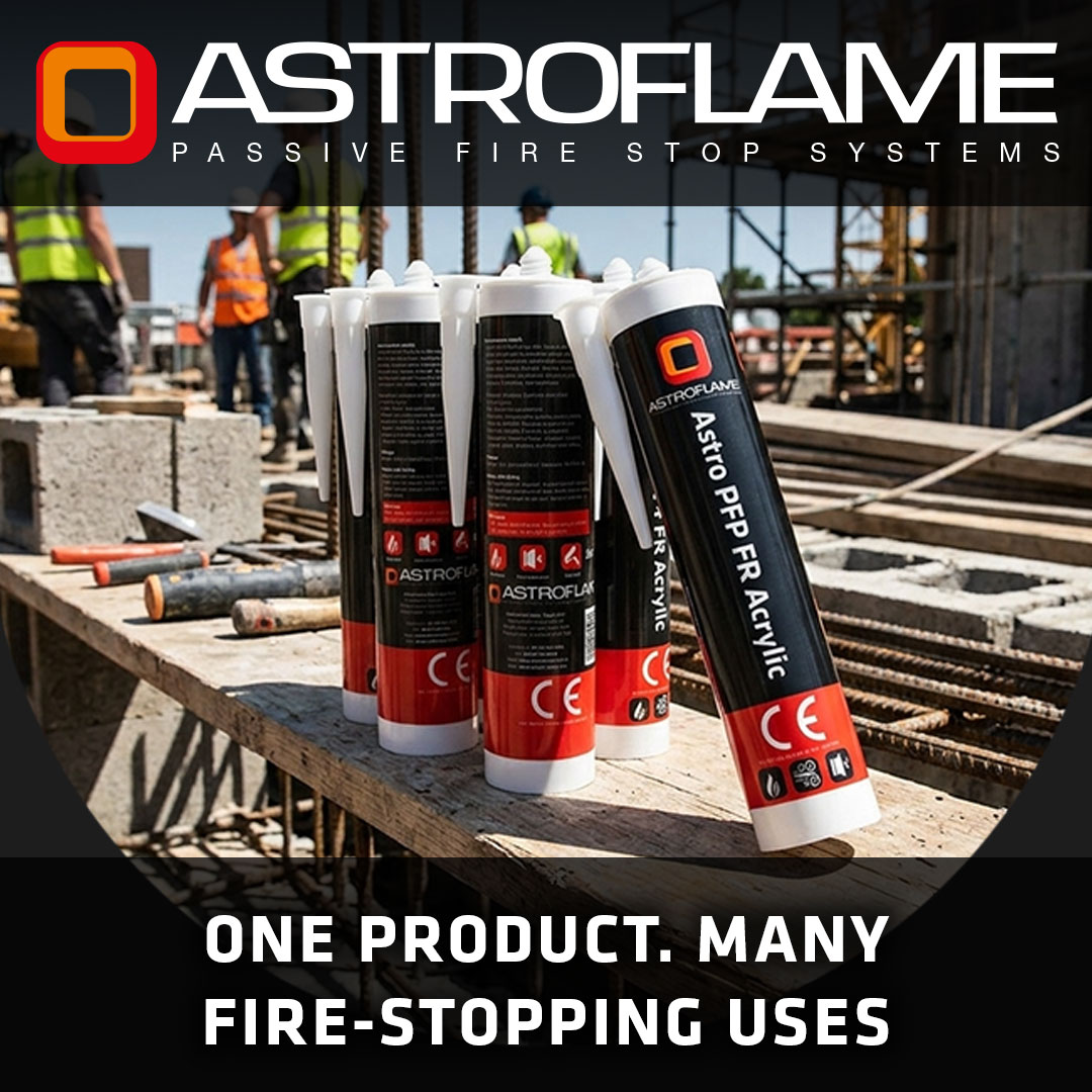 One product. Many fire-stopping uses - Astroflame