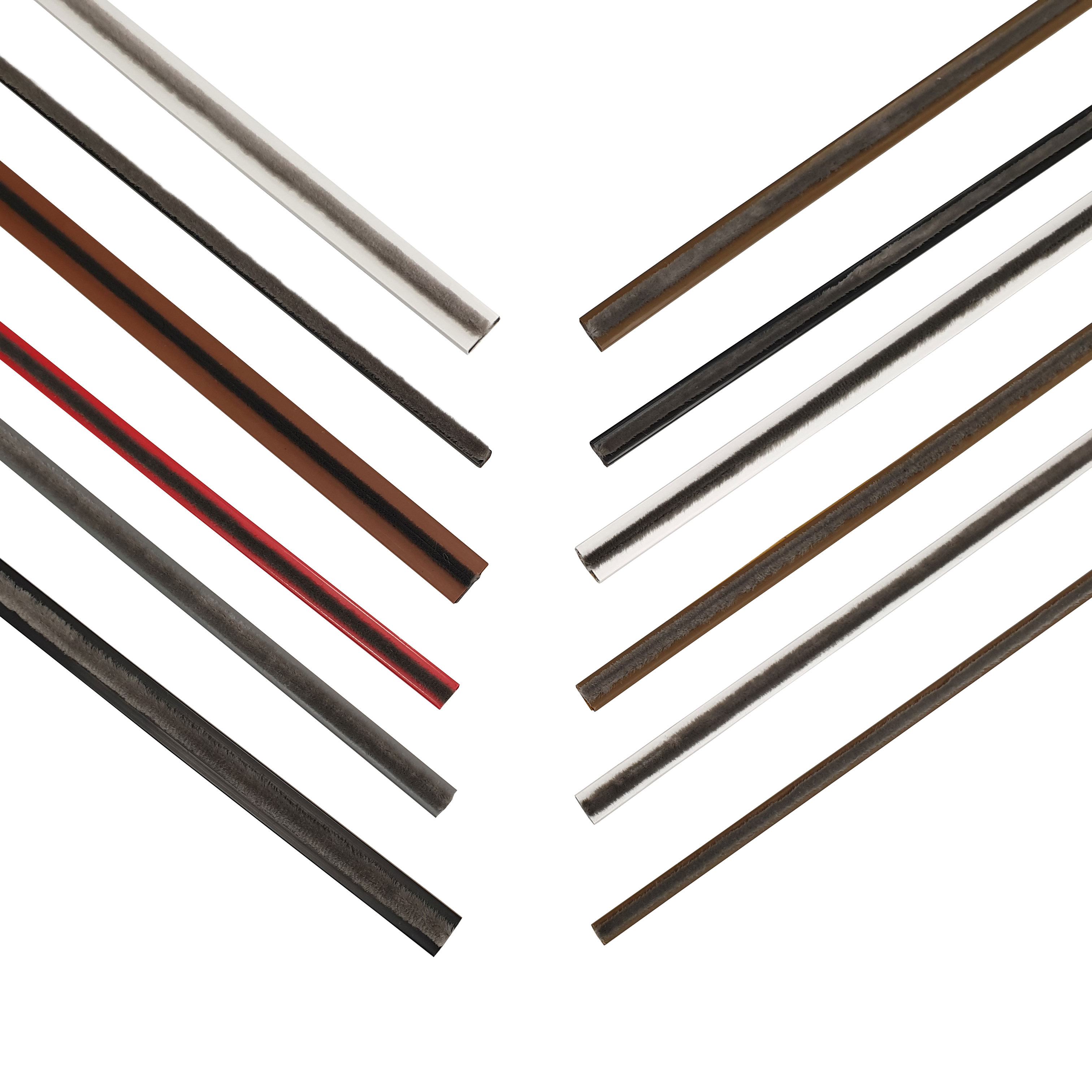 Intumescent fire and smoke seals